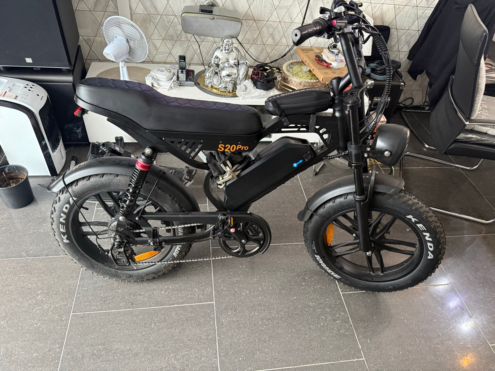 Ouxi S20 Pro E-bike Zo Goed Als Nieuw met Alarm, Fietsen en Brommers, Ophalen, Zo goed als nieuw, Overige merken