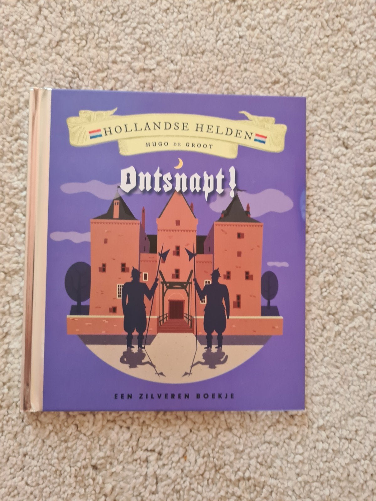 Hollandse Helden: Hugo de Groot Ontsnapt! (Zilveren Boekje), Ophalen of Verzenden, Zo goed als nieuw, Rubinstein, Non-fictie