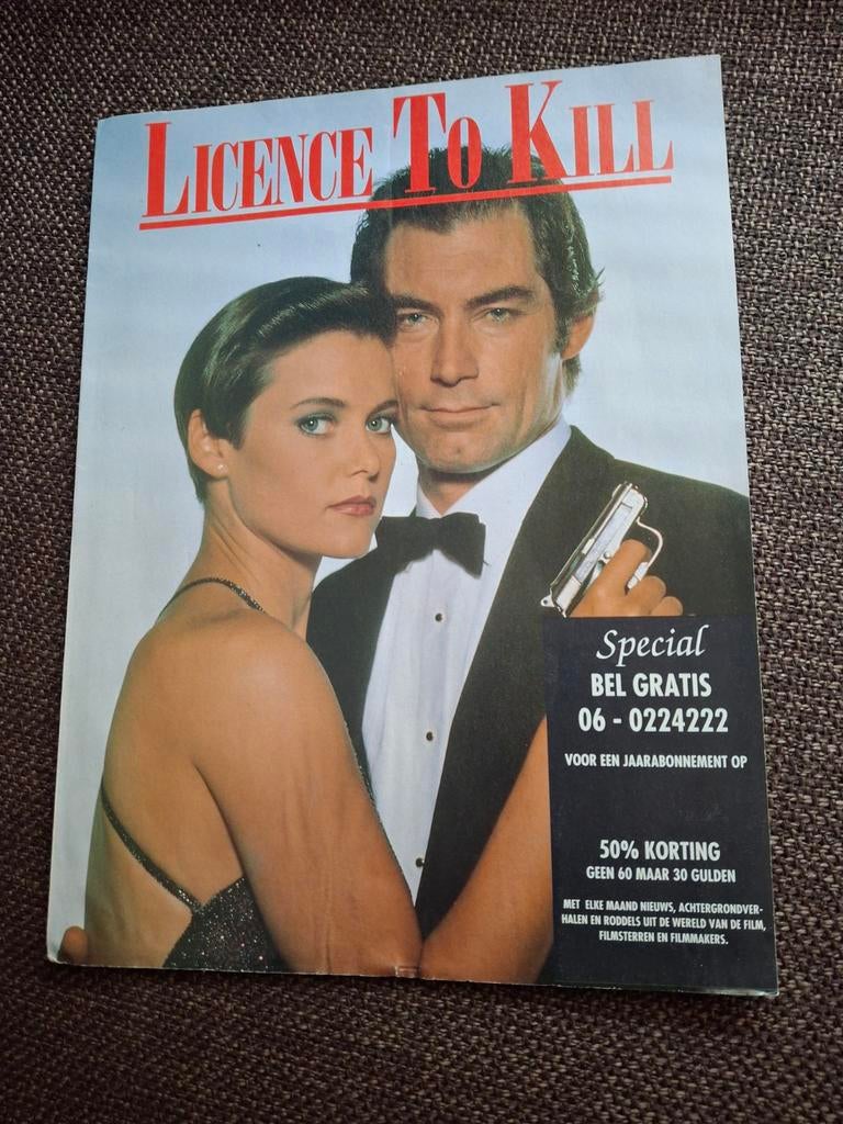 Licence to Kill James Bond 007 special, Boeken, Ophalen of Verzenden, Filmspecifiek