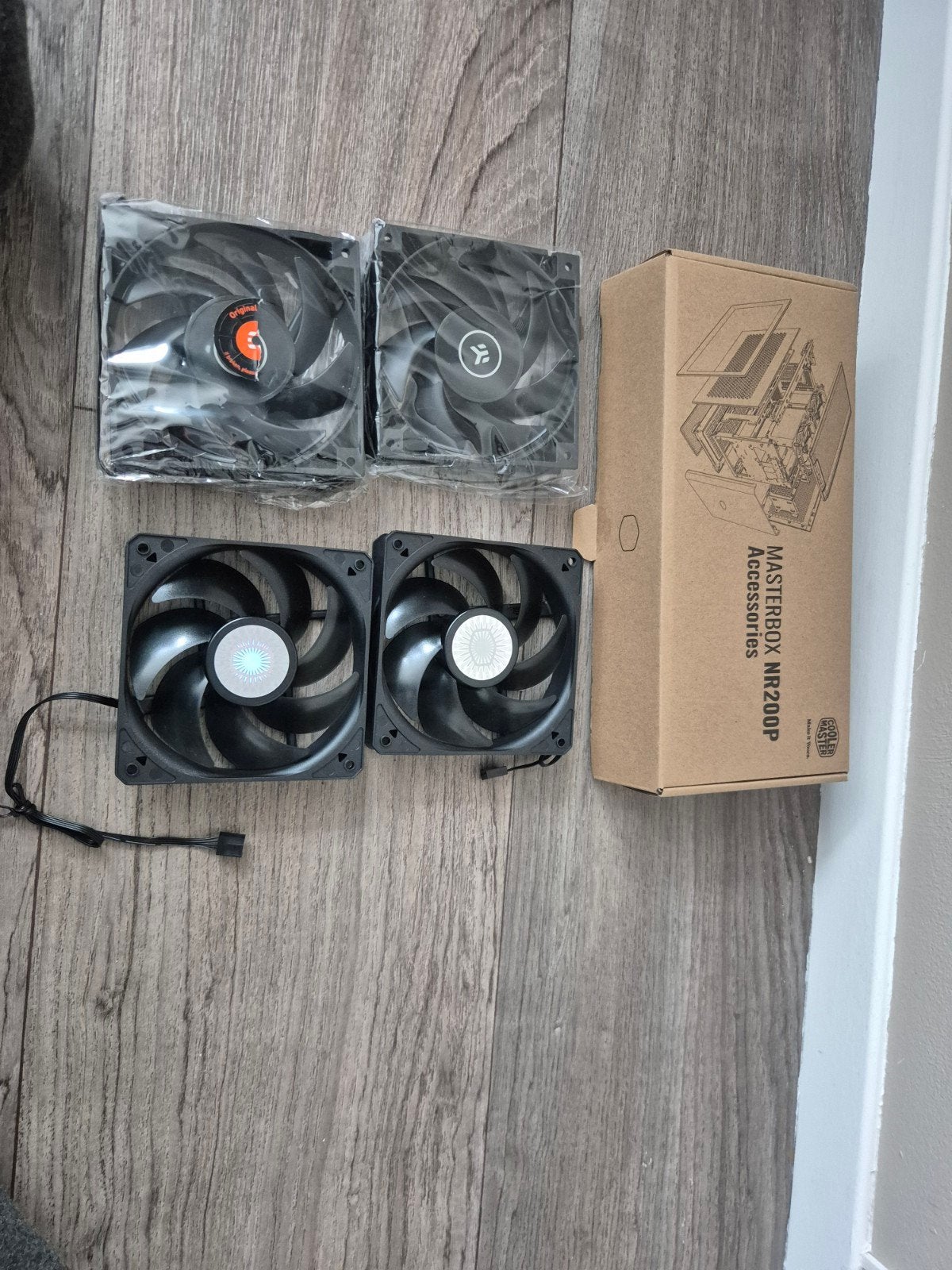 PC ventilatoren: Cooler Master SickleFlow, EK Vardar S, Ophalen of Verzenden, Nieuw, Luchtkoeling