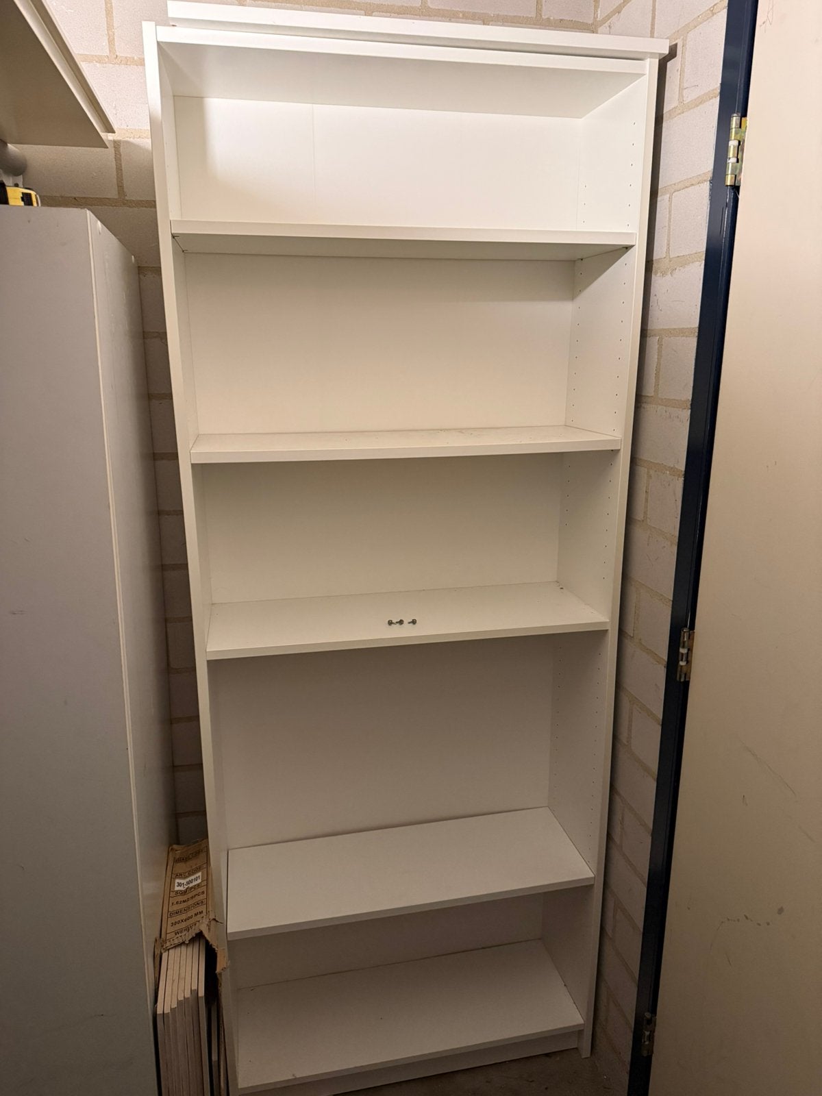 2x Ikea witte wandkast Billy 202x80x28, Huis en Inrichting, Ophalen, Met plank(en), 200 cm of meer, 50 tot 100 cm