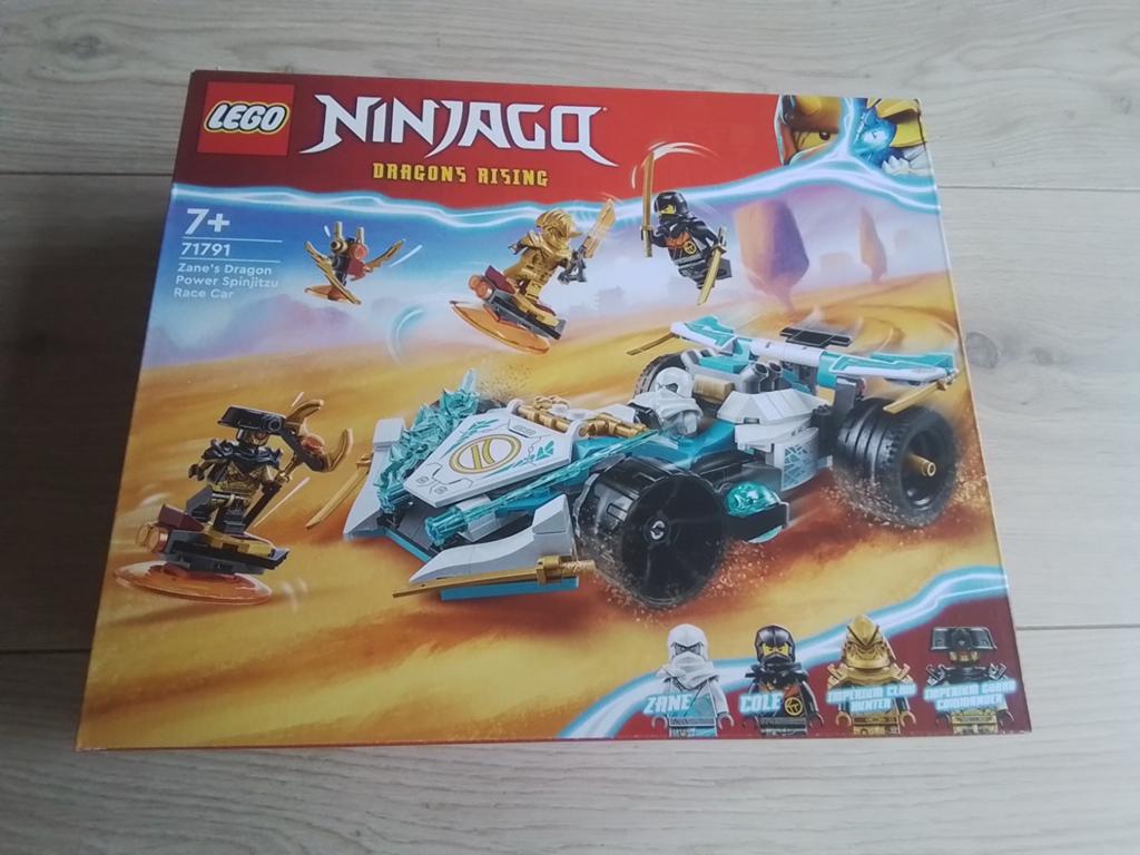Lego 71791 Ninjago Zane's Dragon Power Spinjitzu Race Car, Lego, Nieuw, Ophalen of Verzenden, Ninjago