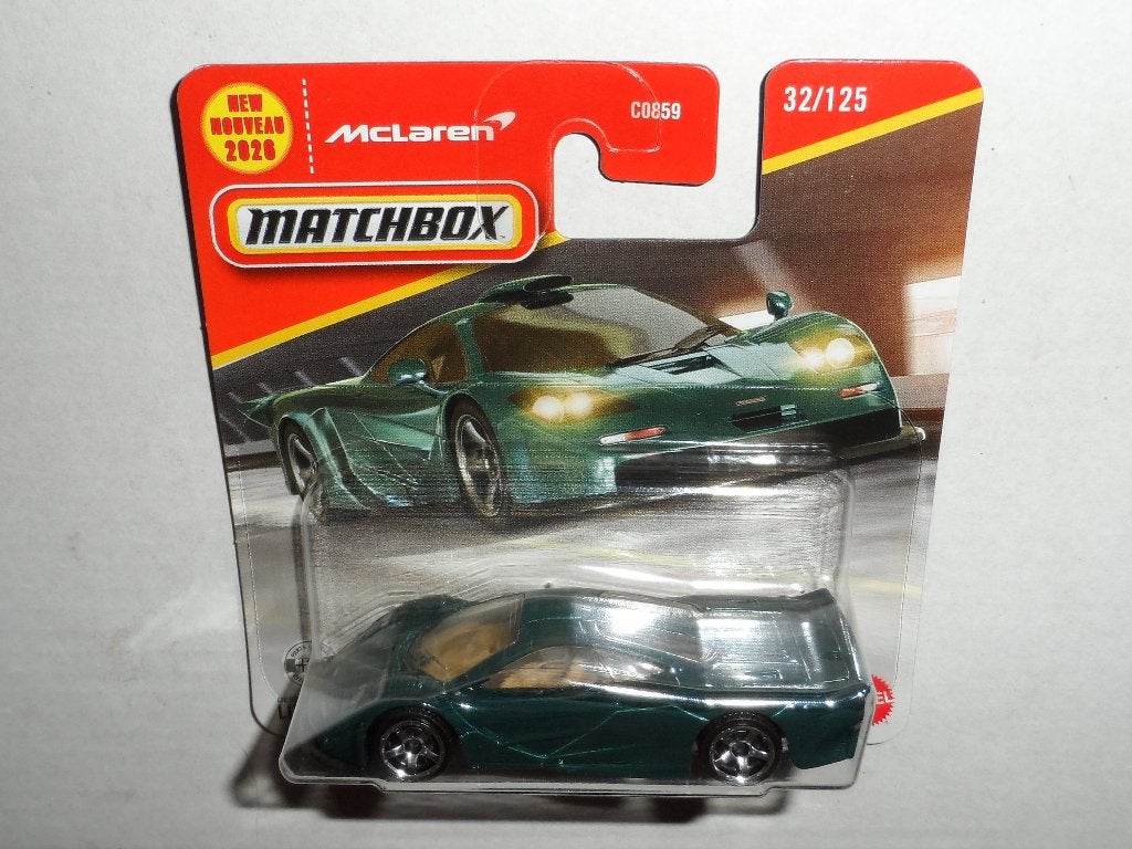 Matchbox - 1997 McLaren F1 GT - 1:64, Ophalen of Verzenden, Nieuw, Auto
