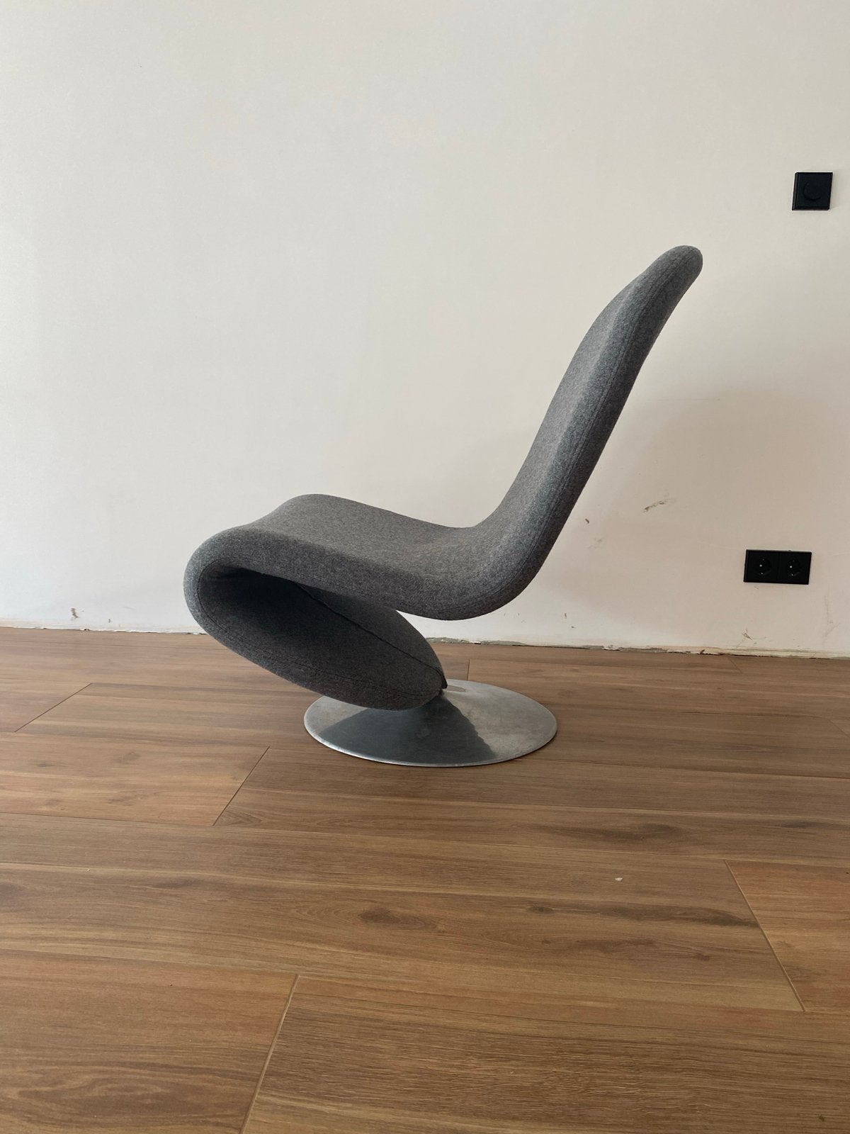 1-2-3 Lounge Chair by Verner Panton jaren 70 design, Ophalen, Gebruikt, 75 tot 100 cm, Stof