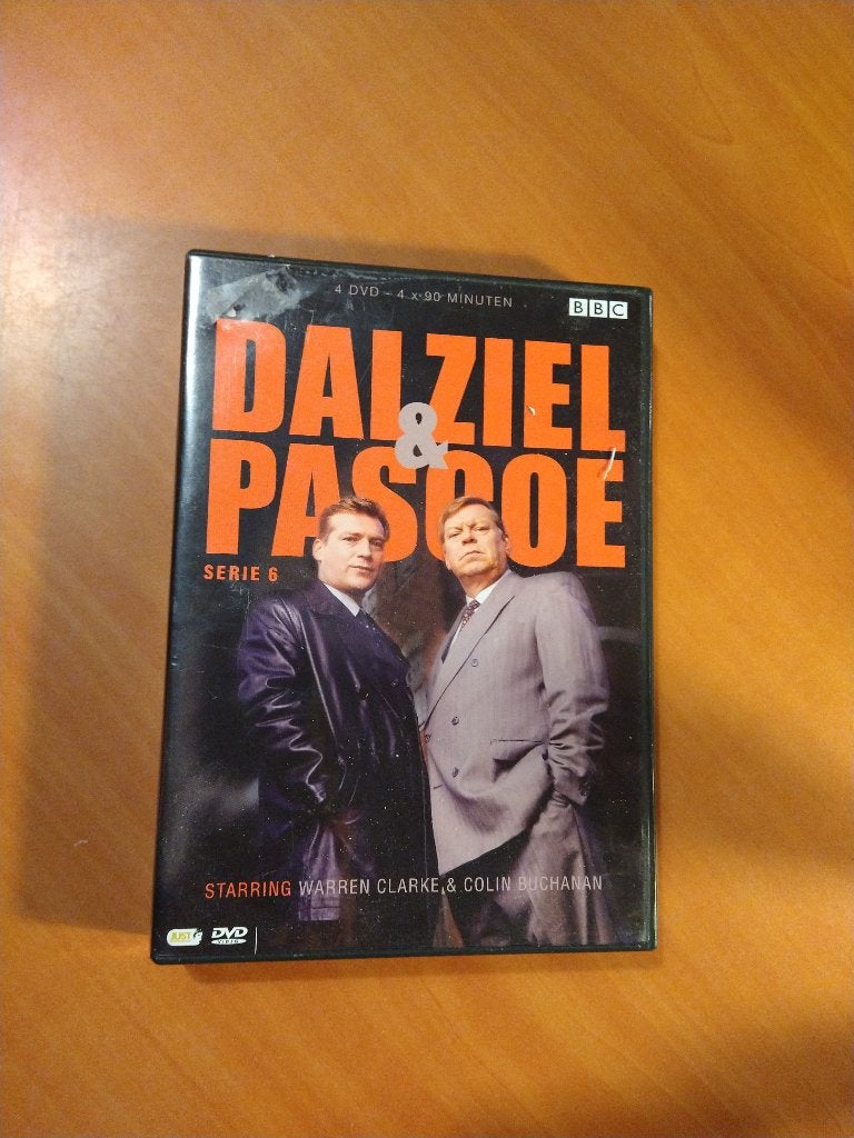 4-DVD Dalziel & Pascoe. Serie 6, Vanaf 12 jaar, Ophalen of Verzenden, Zo goed als nieuw, Detective en Krimi