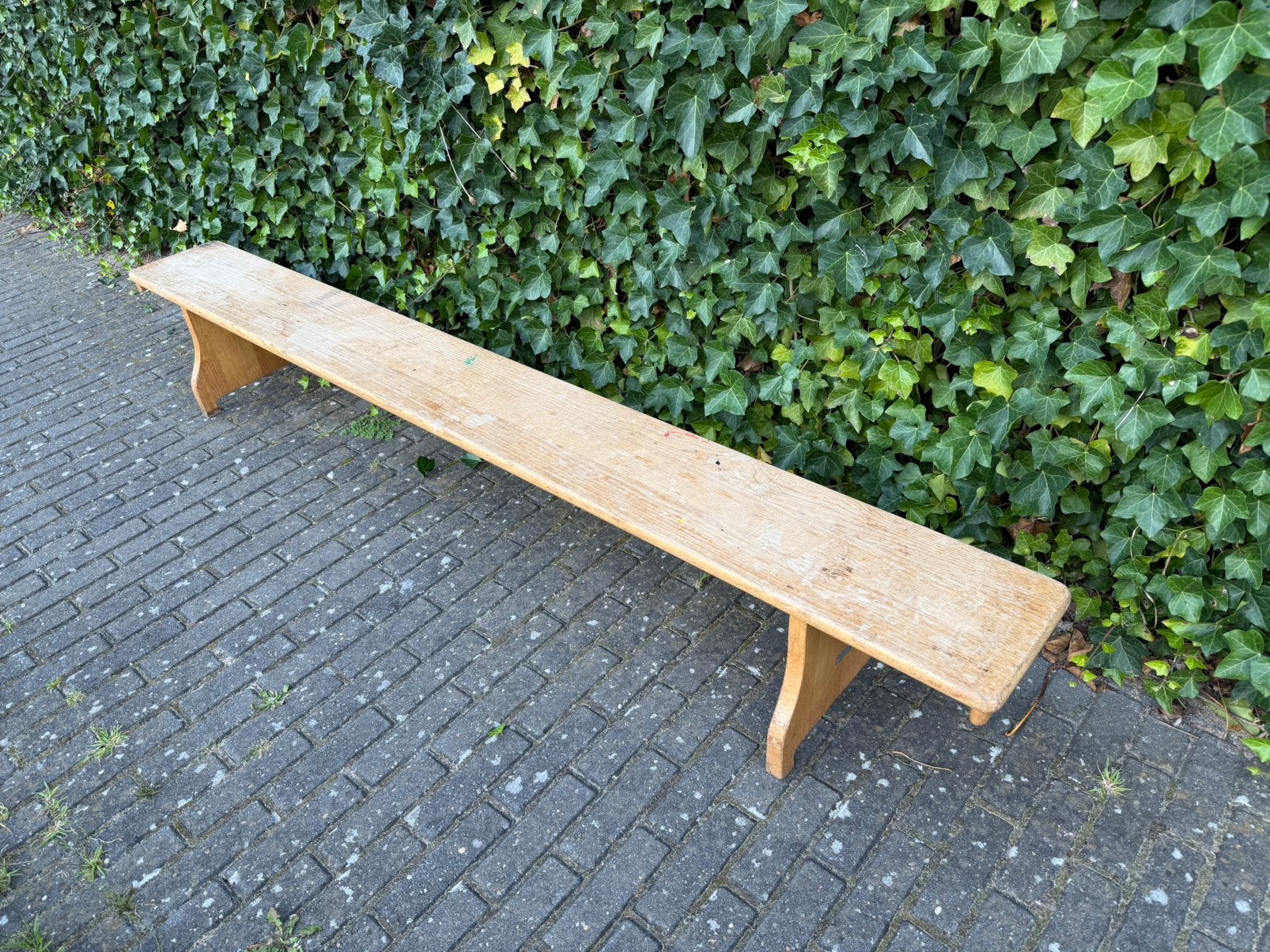 Gymbank | Klimgim | Vintage | Lengte 220 cm, Huis en Inrichting, Ophalen, Minder dan 75 cm, Rechte bank, 200 tot 250 cm