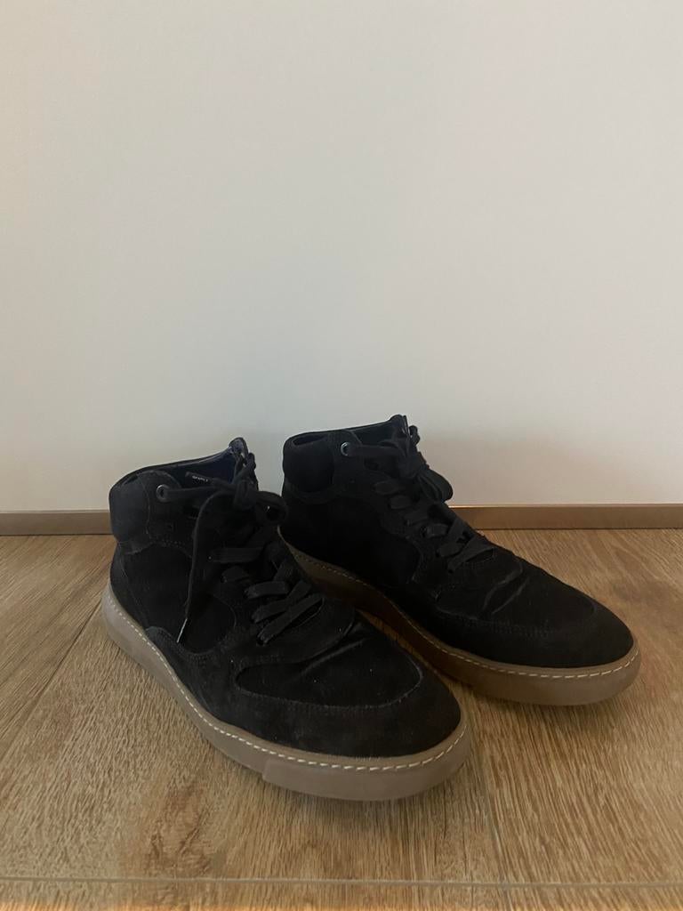 Zwarte Floris van Bommel sneakers, Ophalen of Verzenden, Zo goed als nieuw, Zwart