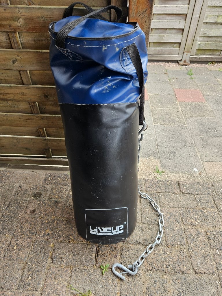 Bokszak met vulling, Ophalen, Gebruikt, Bokszak
