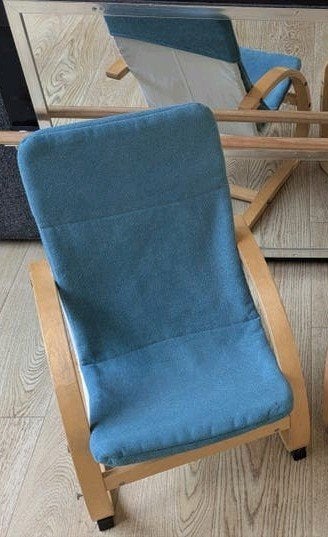Ikea poang kinderstoel, Ophalen, Hout, Gebruikt, Twee