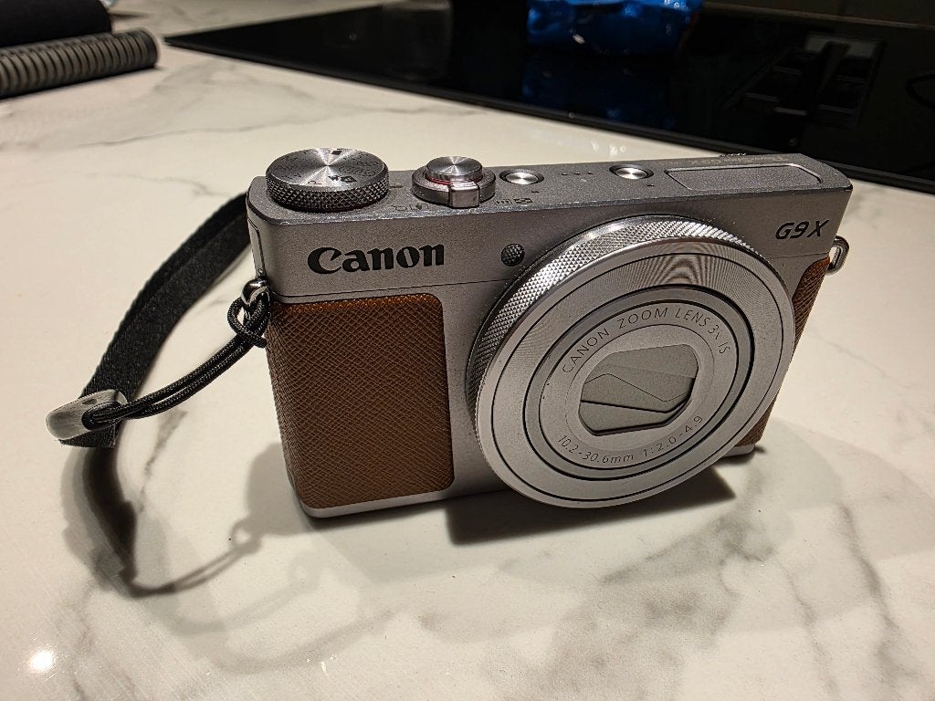 Canon PowerShot G9 X Mark II – Zilver/Bruin – Nieuwstaat, Canon, Ophalen of Verzenden, Zo goed als nieuw, Compactcamera