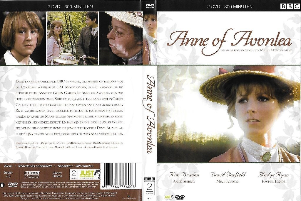 Anne of avonlea, Vanaf 6 jaar, Ophalen of Verzenden, Zo goed als nieuw, Drama