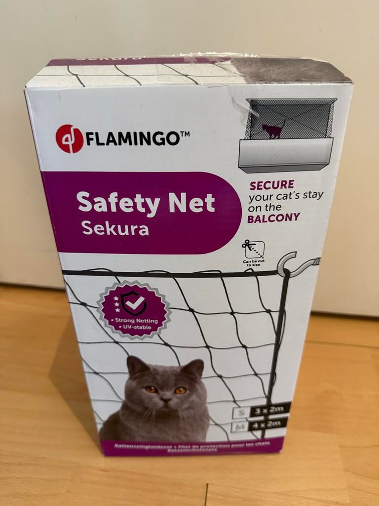 Kattenveiligheidsnet 4x2m, Dieren en Toebehoren, Ophalen of Verzenden
