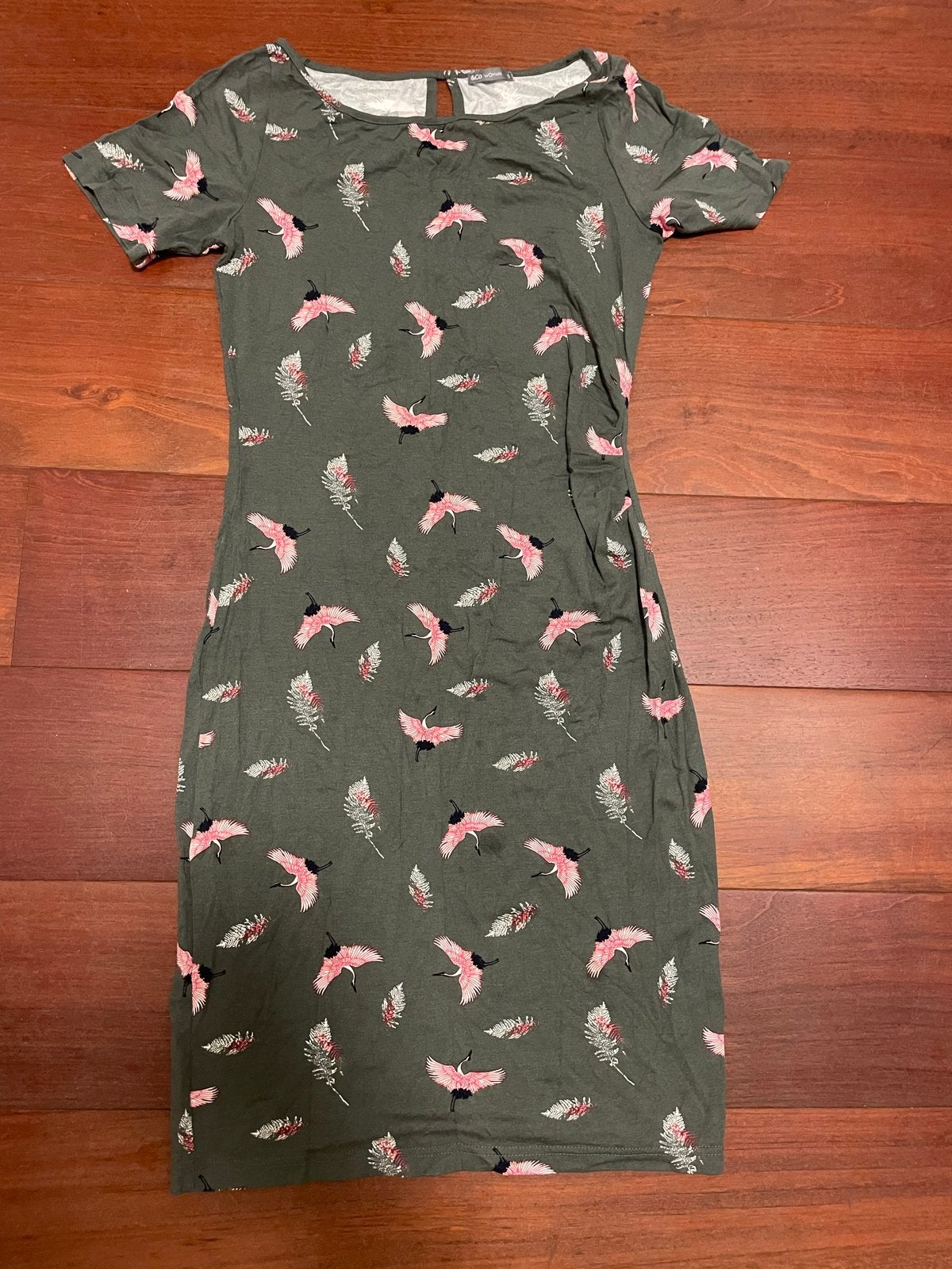 &co Woman Jurkje Maat S met kraanvogelprint, Ophalen of Verzenden, Maat 36 (S), Gedragen, Boven de knie