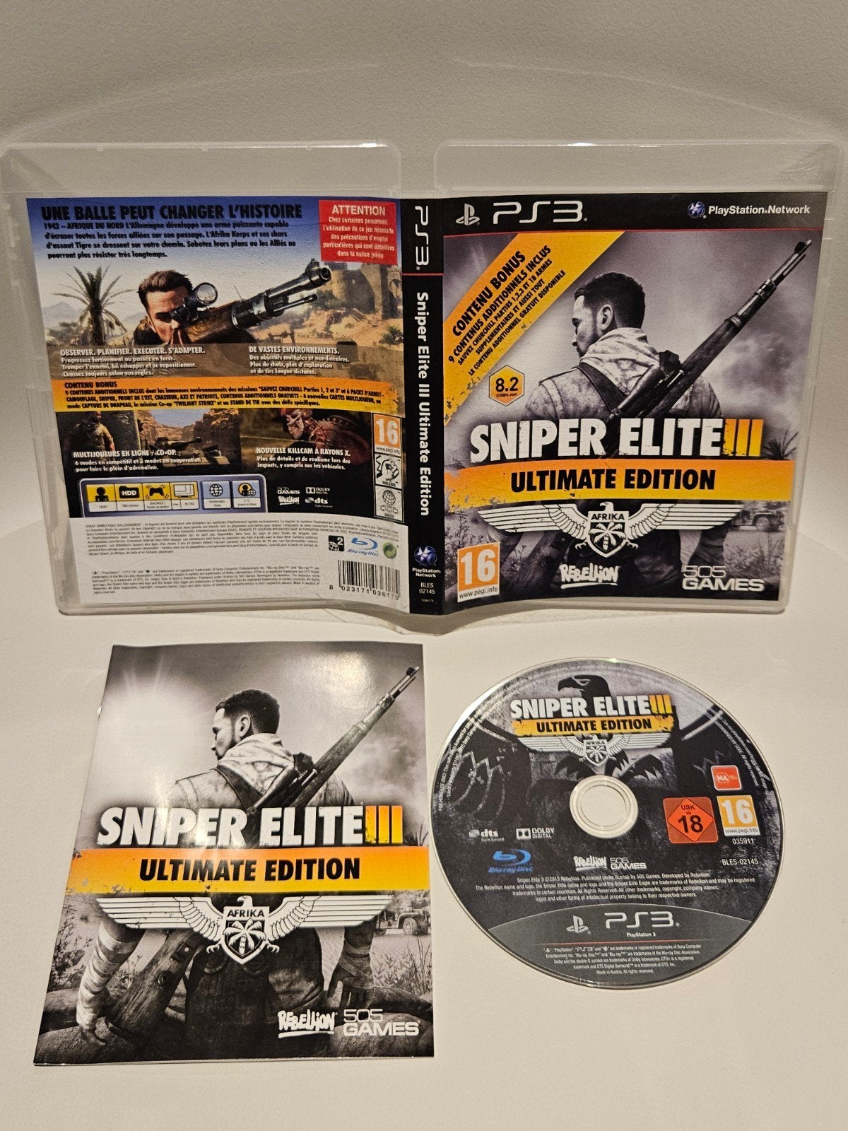 Sniper Elite 3 Ultimate Edition PS3, Shooter, 1 speler, Ophalen of Verzenden, Zo goed als nieuw