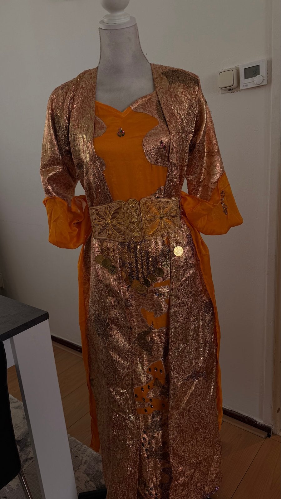 Koerdische jurk maat S/M, Kleding | Dames, Gelegenheidskleding, Overige typen, Ophalen of Verzenden, Maat 36 (S), Gedragen