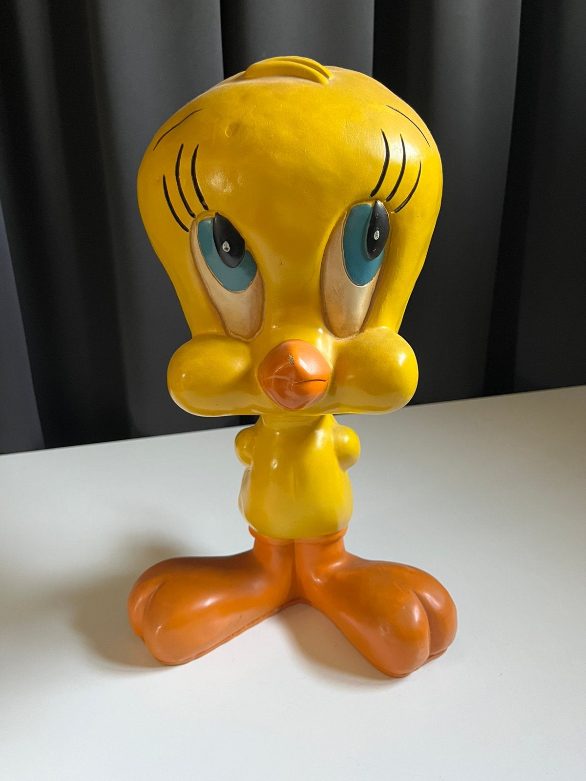 Looney Tunes Beeld   “Tweety” 45cm Hoog., Ophalen, Zo goed als nieuw, Beeldje of Figuurtje