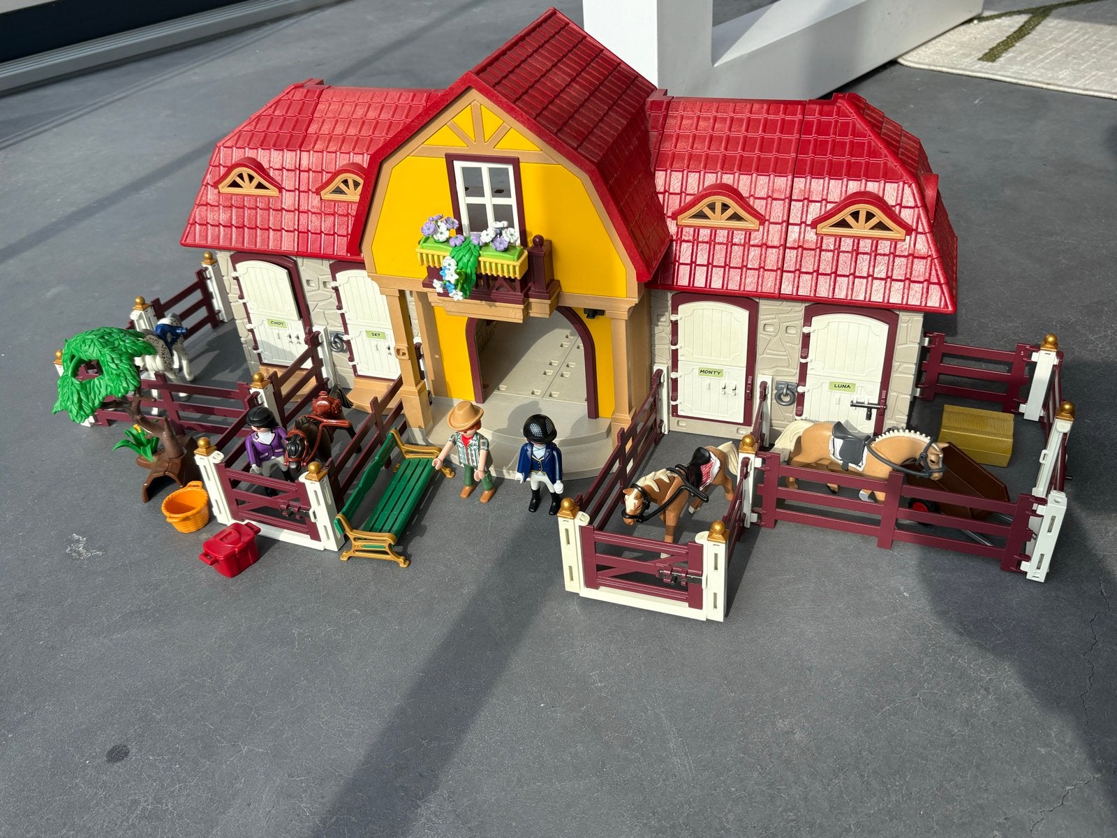 Playmobil Paardenstal 5221 met accessoires, Ophalen, Gebruikt, Jongen of Meisje