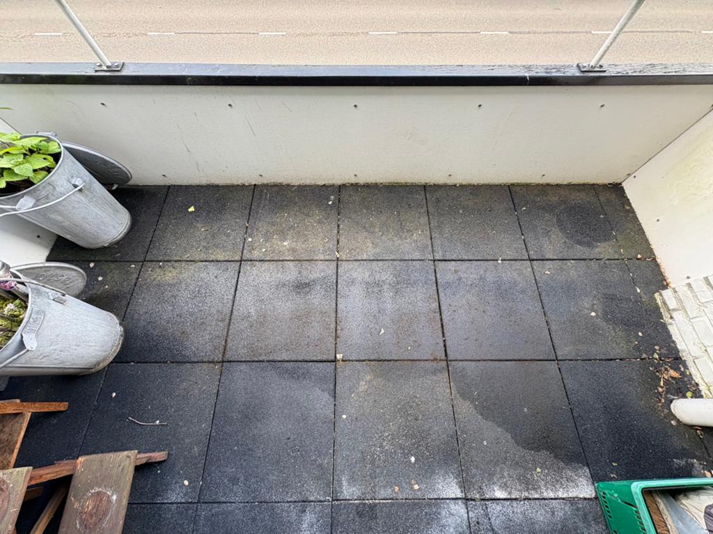 Rubberen tegels, Tuin en Terras, Ophalen, Gebruikt, Overige typen, Rubber