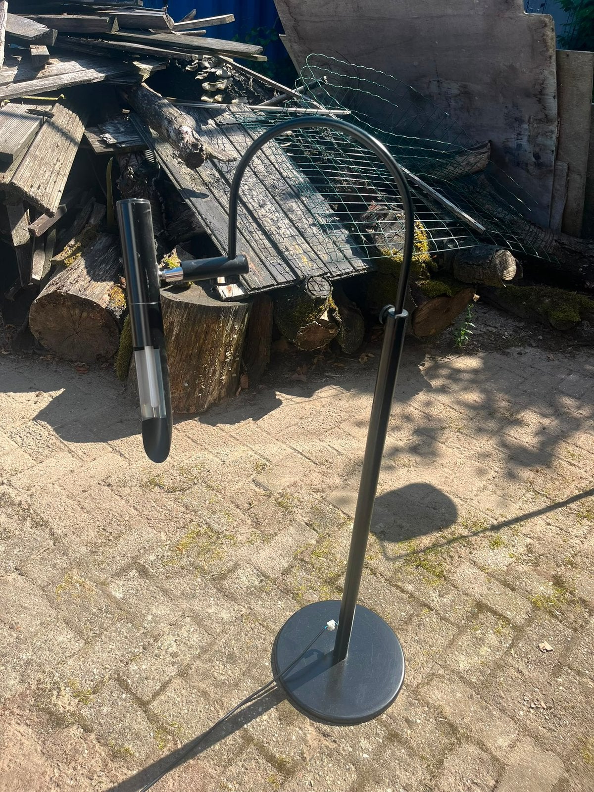 Vintage Koch & Lowy Vloerlamp / Booglamp – Jaren '60, Ophalen of Verzenden, Zo goed als nieuw