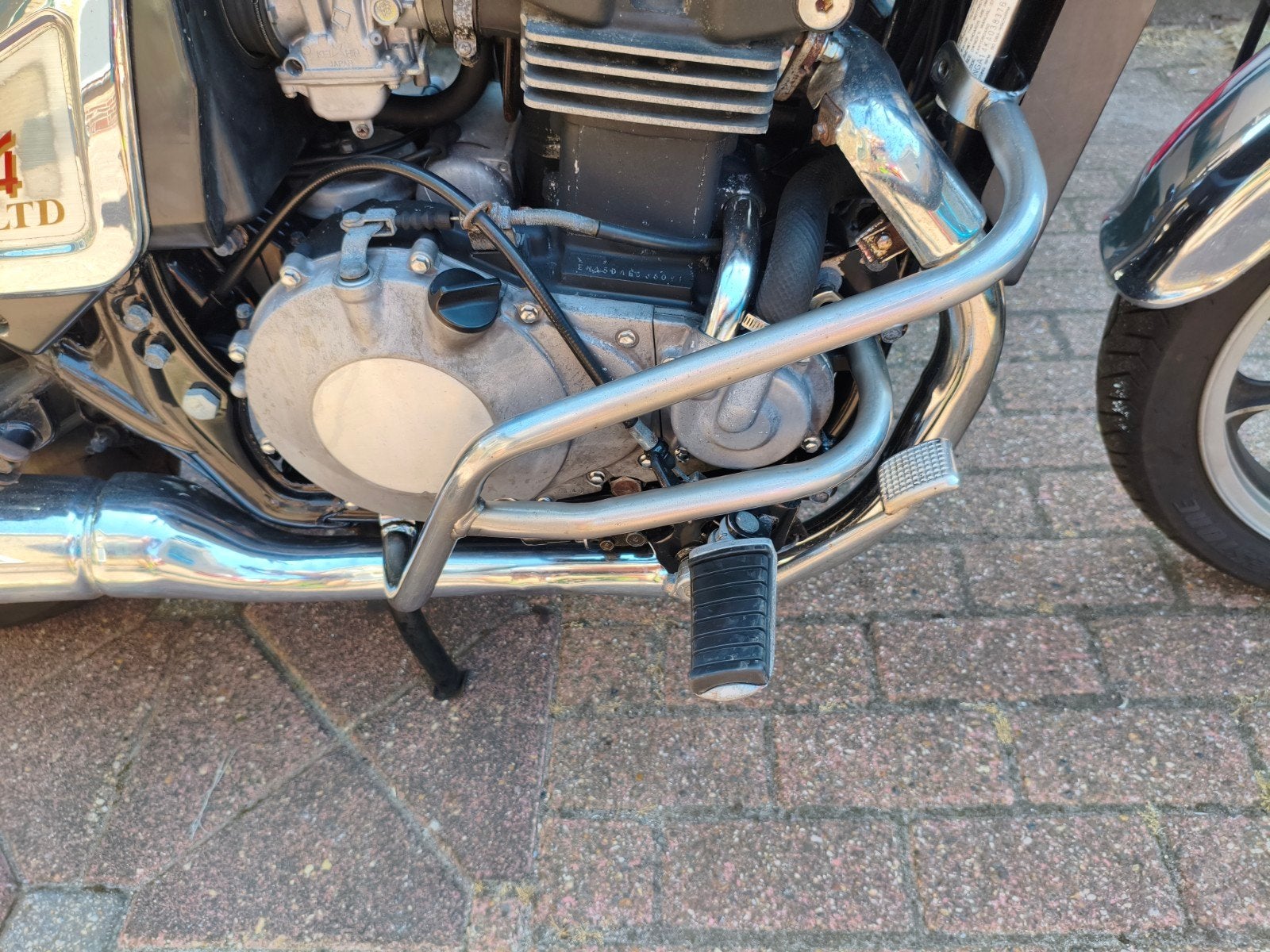 Kawasaki 454 LTD valbeugels ..., Ophalen of Verzenden, Gebruikt