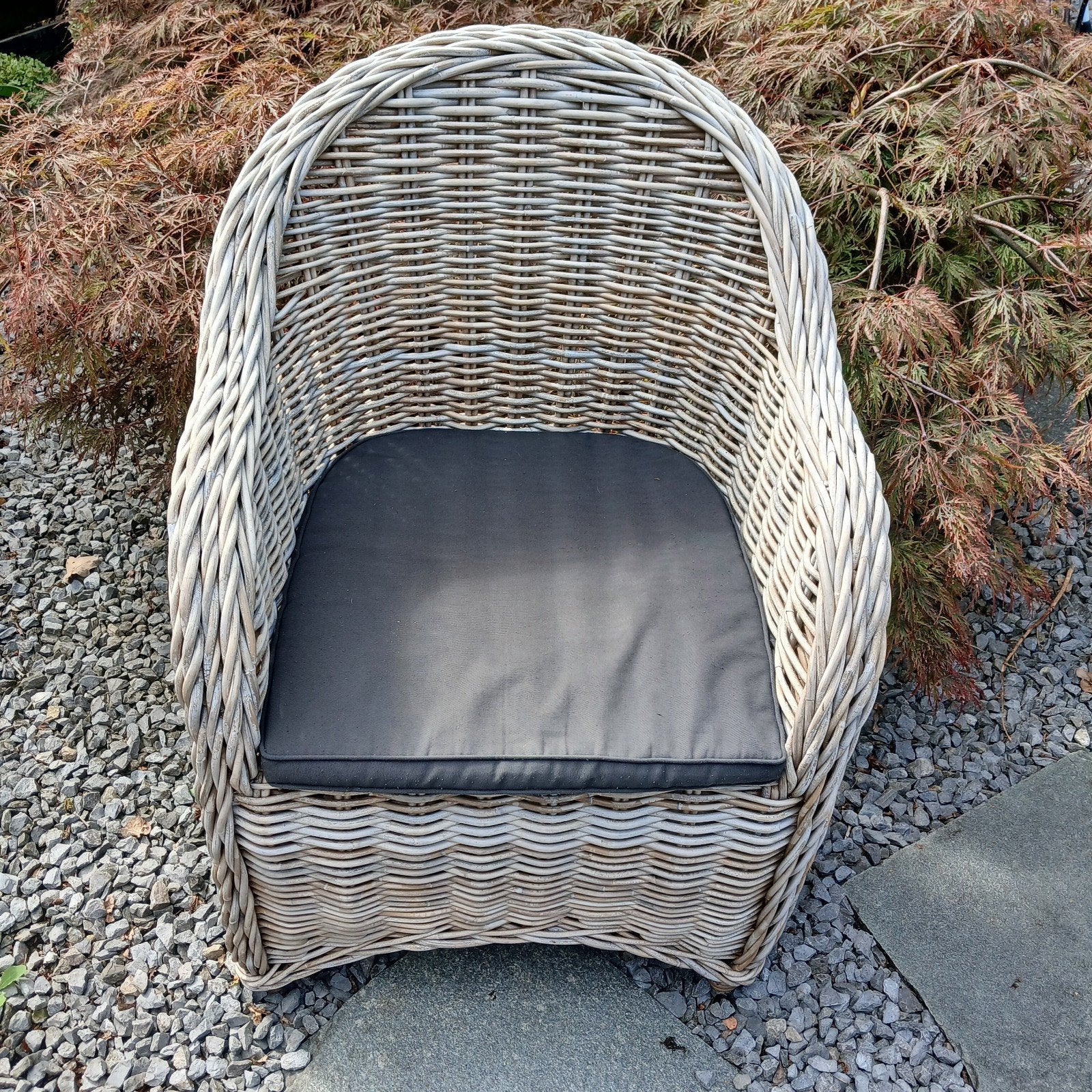 rieten stoel, Ophalen, Rotan