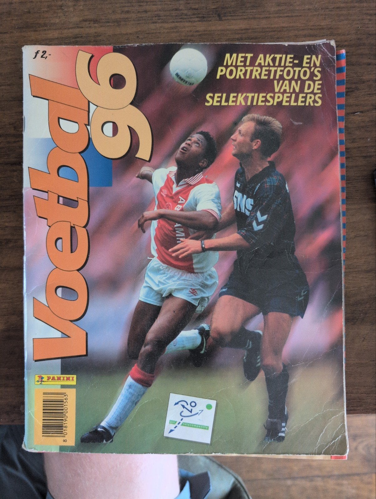 Compleet Panini Voetbal 96 Album - Zeldzaam Collectors Item, Ophalen of Verzenden, Gelezen, Balsport