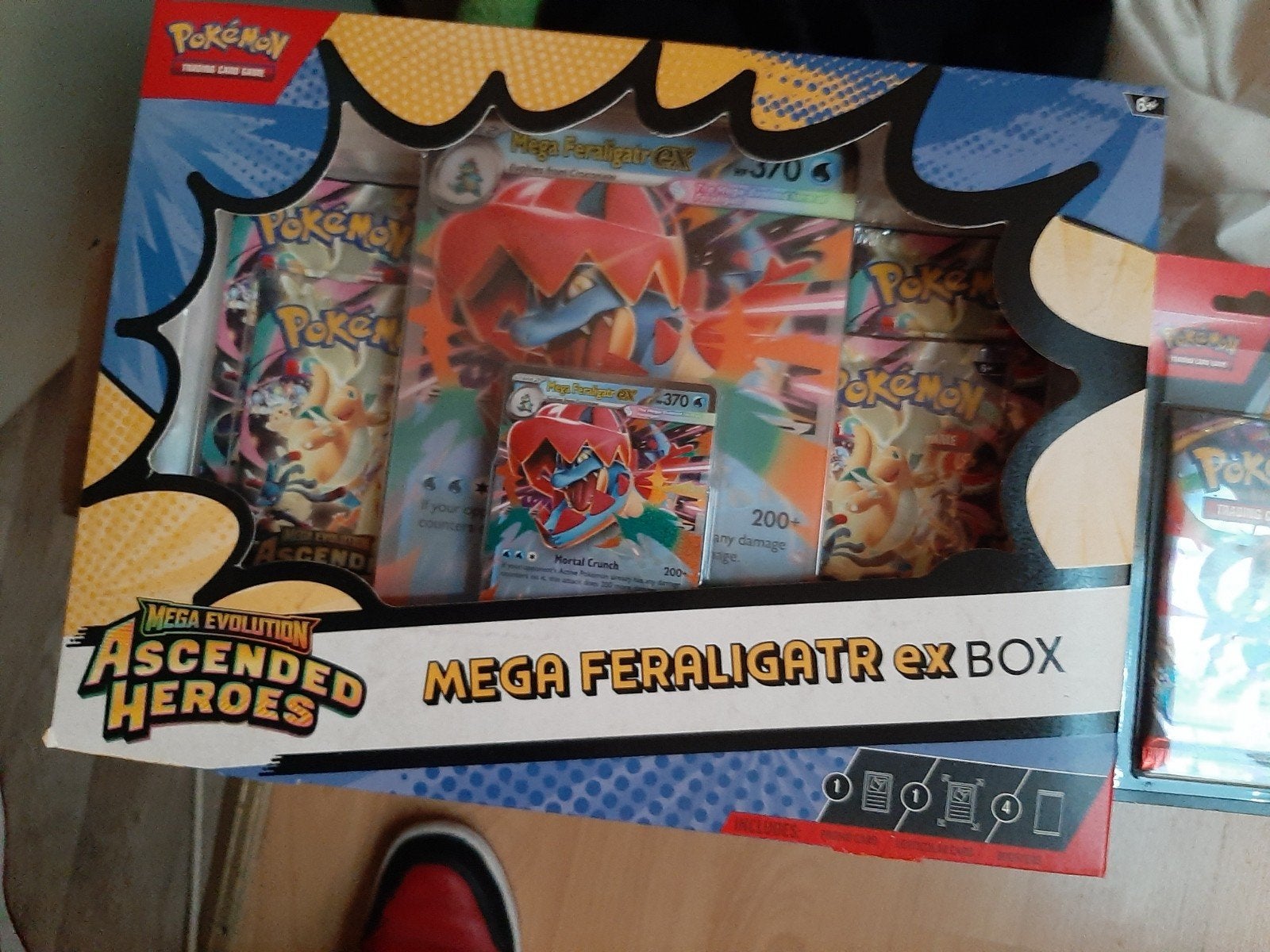 Pokemon mega feraligatr ex box, Ophalen, Nieuw