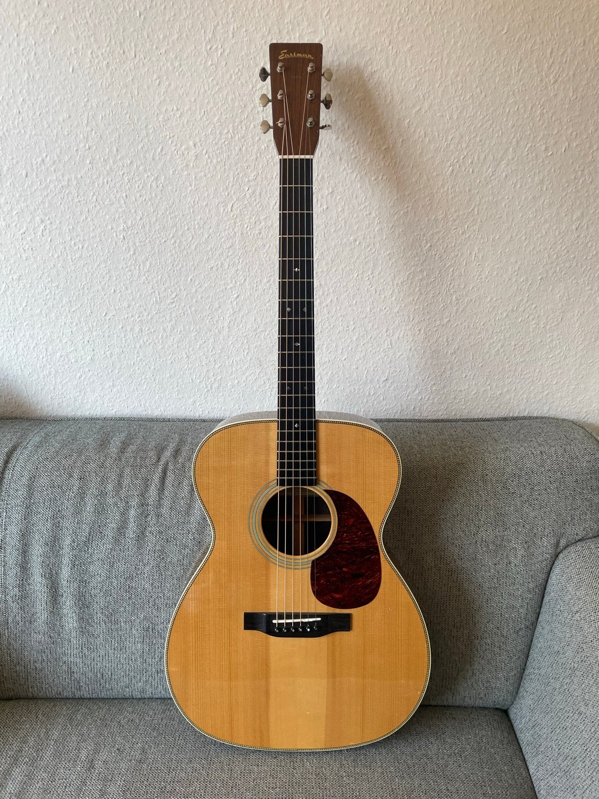 Eastman E20OM akoestische gitaar, Ophalen, Zo goed als nieuw, Western- of Steelstringgitaar
