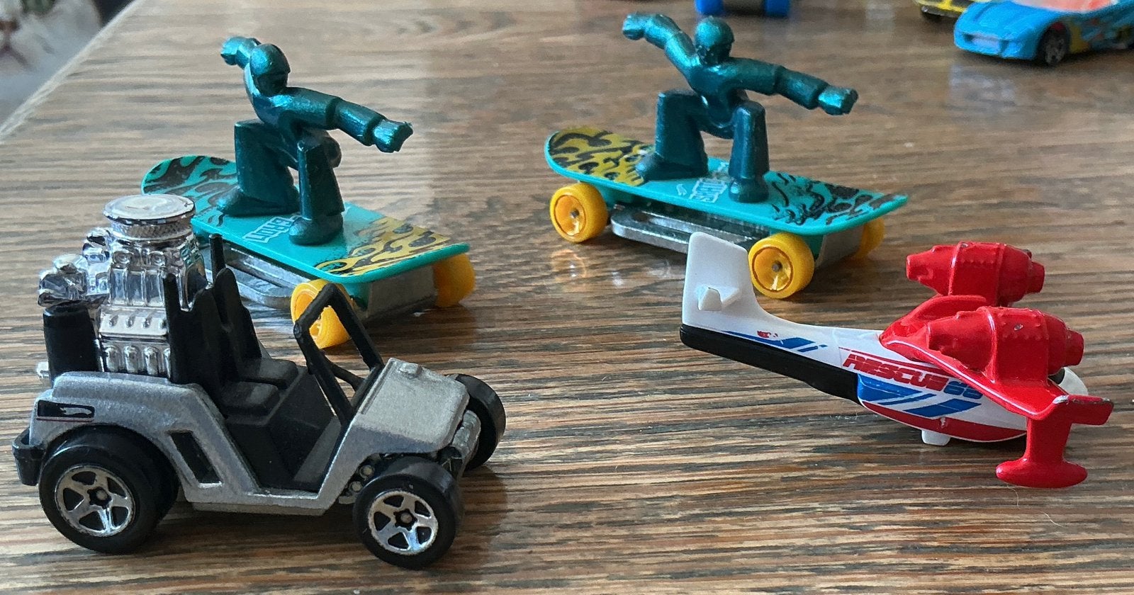 Speciale prachtige Hotwheels Auto's  Skateboarder vanaf 2,50, Ophalen of Verzenden, Zo goed als nieuw