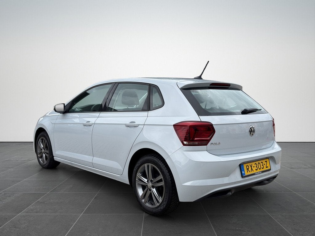 Volkswagen Polo 1.0 TSI Comfortline Airco|Cruise|Carplay|NAP, Auto's, Voorwielaandrijving, Euro 6, Start-stop-systeem, Wit
