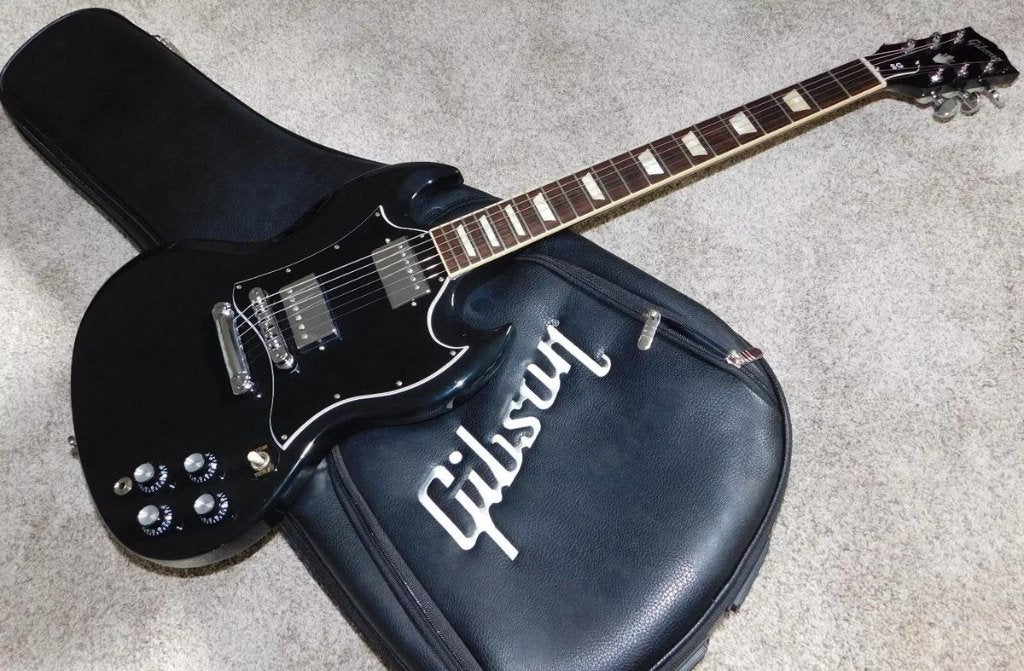 Gibson SG Standard 2021 Black, Ophalen, Nieuw, 1200 tot 1600 toeren, Minder dan 85 cm