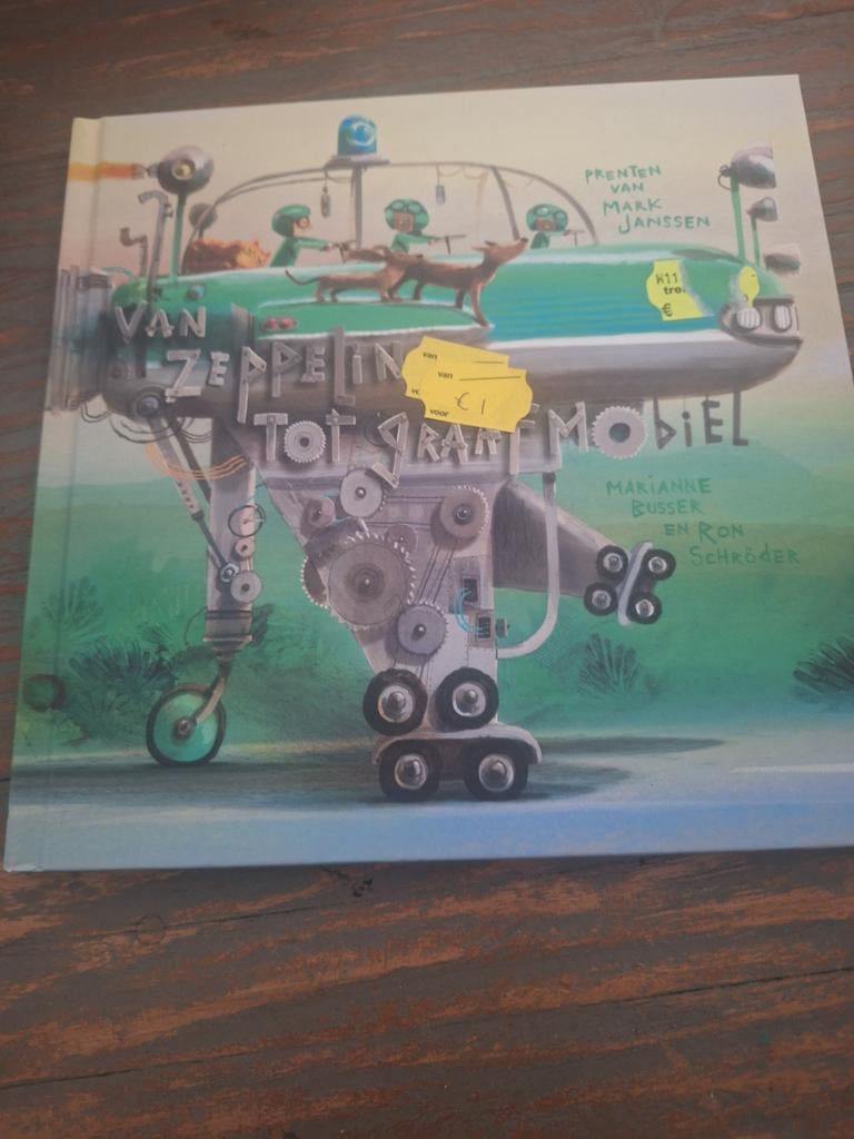 Van zeppelin tot graafmobiel, Ophalen of Verzenden, Zo goed als nieuw, Marianne Brusser en Ron Schroder