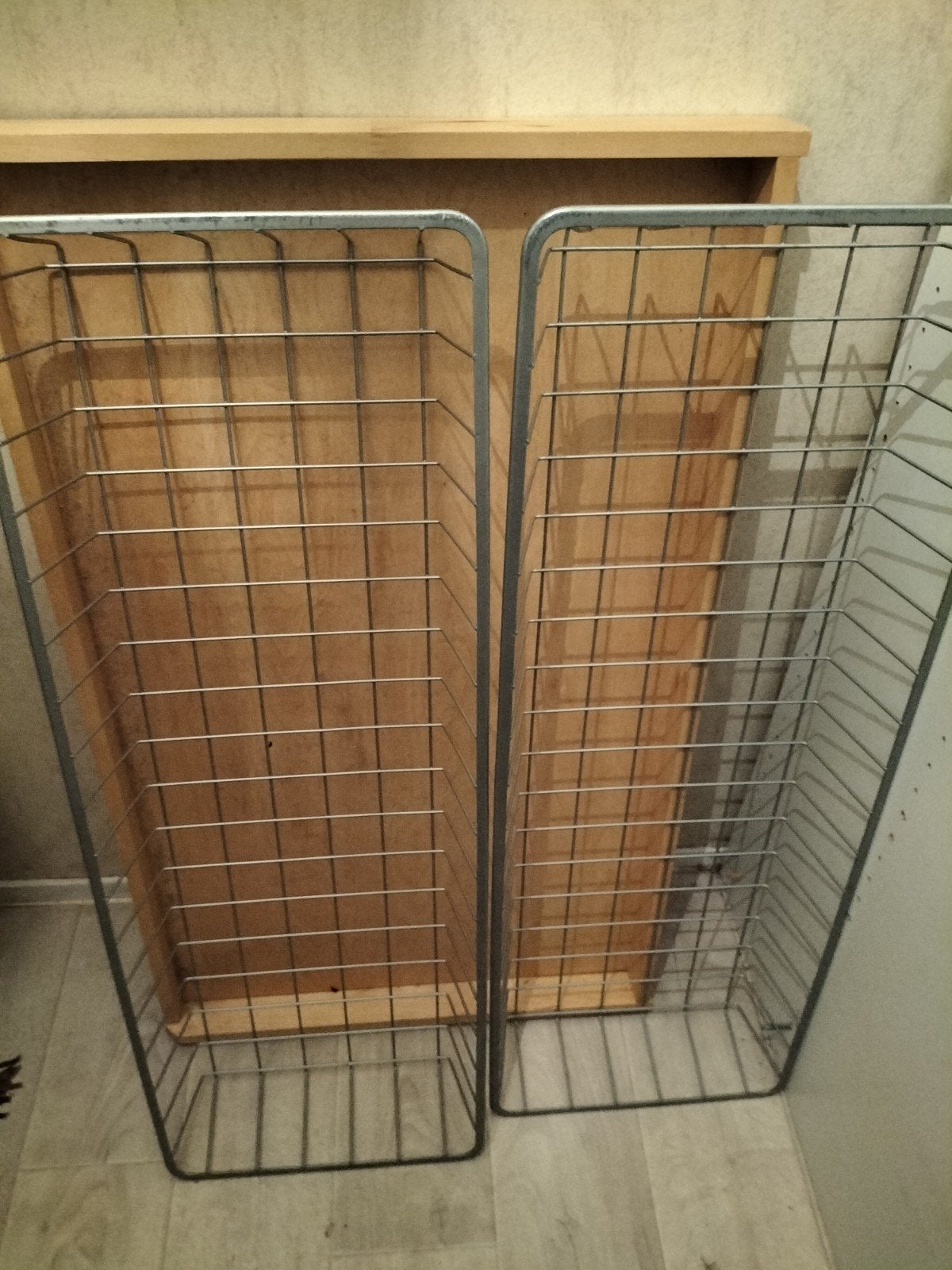 Twee draadmanden pax 100x35, Ophalen, Gebruikt