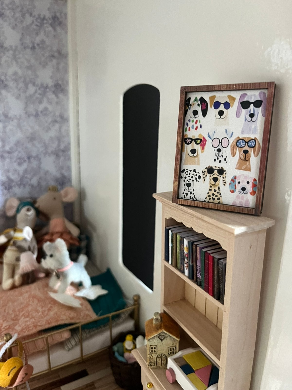 Schilderijtje poppenhuis inclusief verzendkosten, Ophalen, Nieuw, Poppenhuis