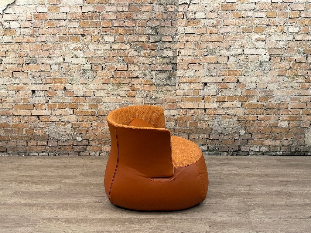 B&B Italia Fat Sofa - oranje tinten | Patricia Urquiola, Huis en Inrichting, Ophalen, 100 tot 125 cm, Design, Zo goed als nieuw