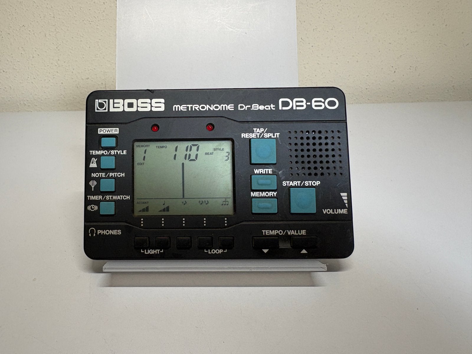 BOSS Dr. Beat DB-60 Metronoom - Compact en Veelzijdig, Muziek en Instrumenten, Ophalen of Verzenden, Gebruikt