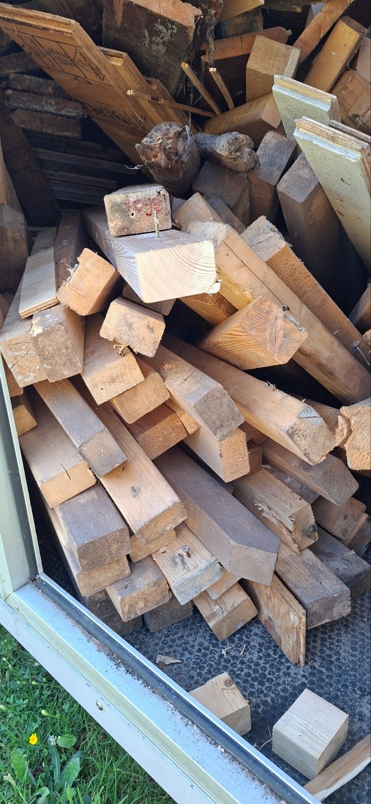 Hout, Tuin en Terras, Minder dan 3 m³, Ophalen