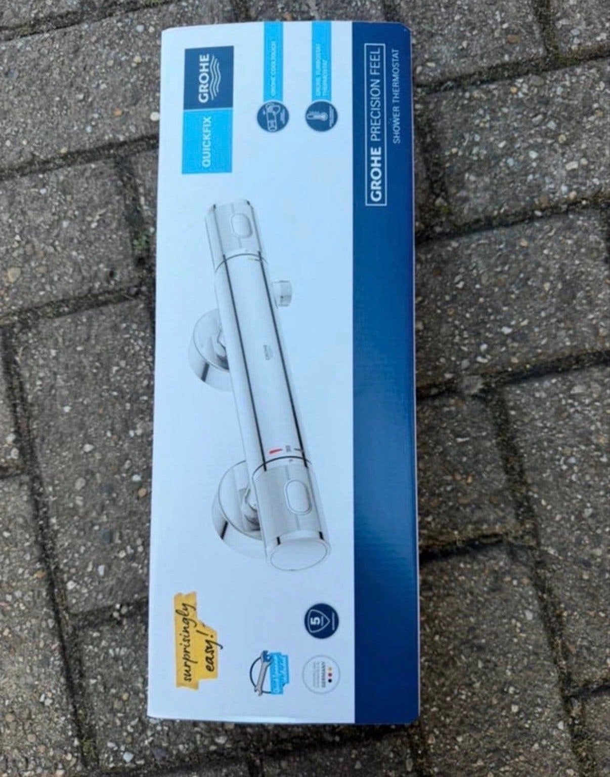 Grohe Precision Feel Douche Thermostaatkraan, Ophalen of Verzenden, Nieuw, Chroom, Douche