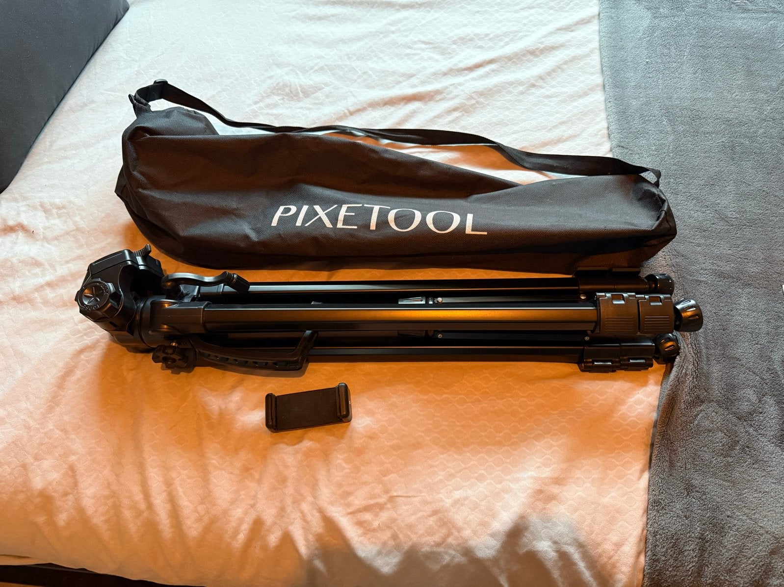 PixaTool driepoot statief, ongeveer 1,80m hoog, Ophalen, Zo goed als nieuw, 175 cm of meer, Driepoot