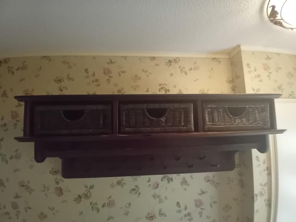 Brocante kapstok, Zo goed als nieuw, Minder dan 100 cm, Hout, Ophalen