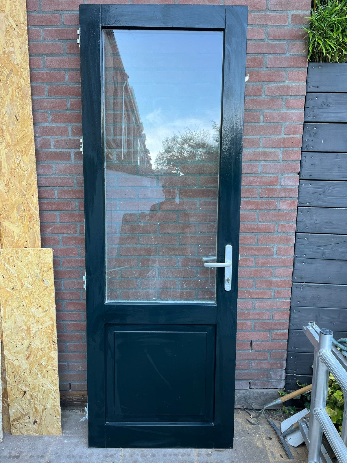 Buitendeur (230.5 x 80.5), Ophalen, Gebruikt, 80 tot 100 cm, 215 cm of meer
