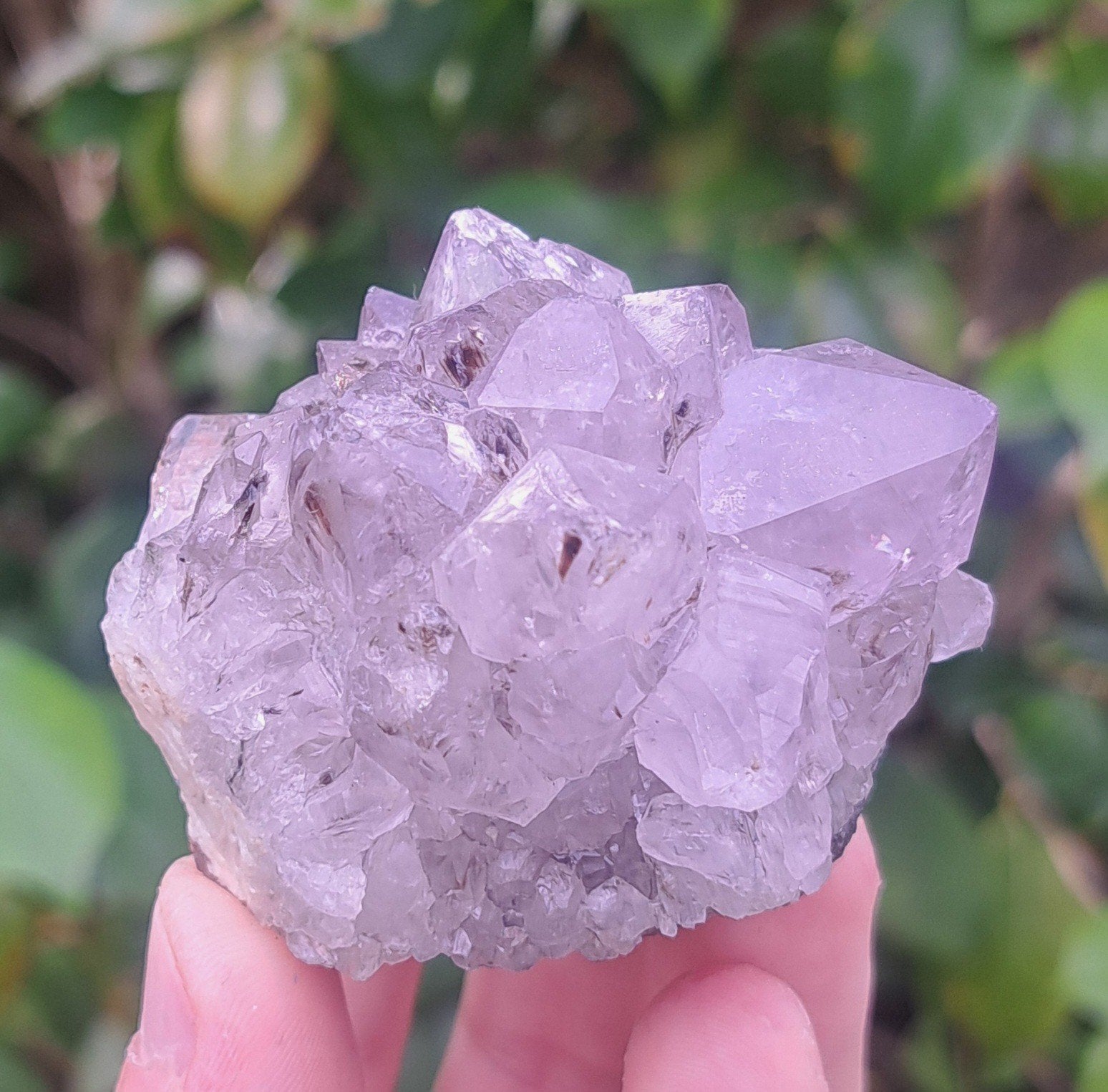 Amethist cluster edelsteen kristal edelstenen verzameling, Ophalen of Verzenden