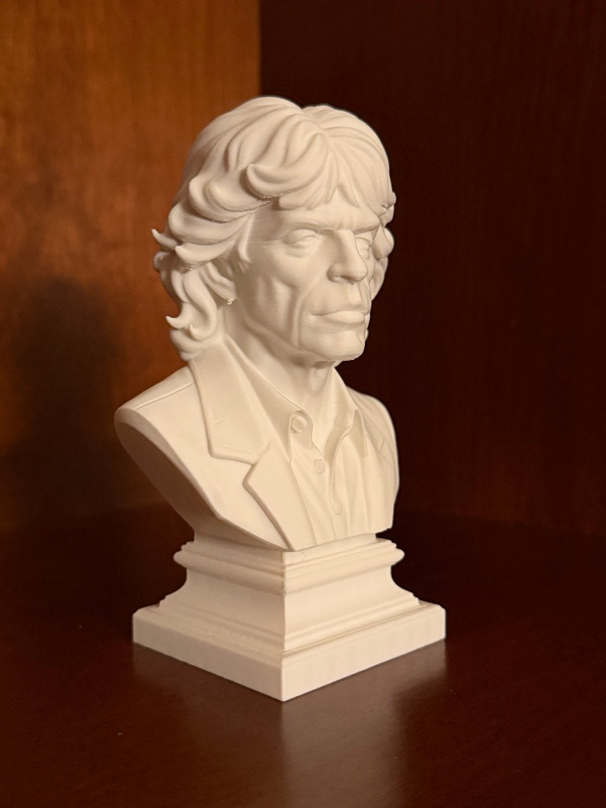 Mick Jagger Buste - 15cm hoog, Minder dan 20 cm, Buste, Kunststof, Ophalen of Verzenden