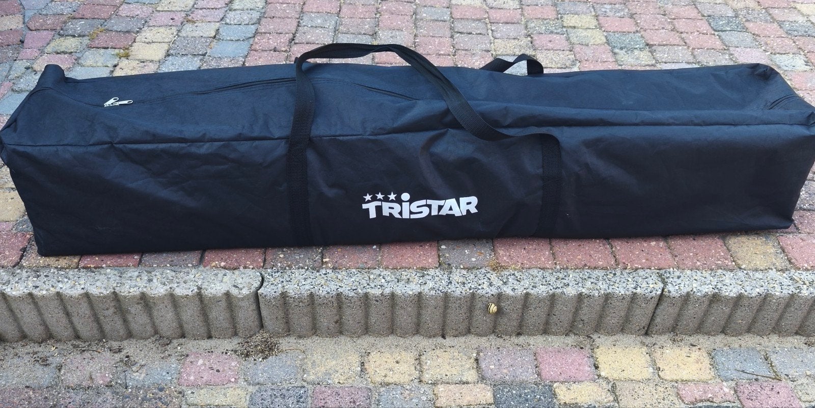 Partytent Tristar 3x4m met zijwanden en draagtas, Opvouwbaar, Partytent, Minder dan 4 meter, Zo goed als nieuw