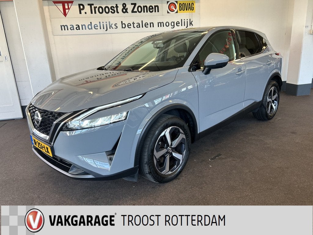 Nissan QASHQAI 1.3 MHEV Xtronic N-Connecta Automaat | 360 Ca, Auto's, Nissan, Stof, Met garantie (alle), Origineel Nederlands