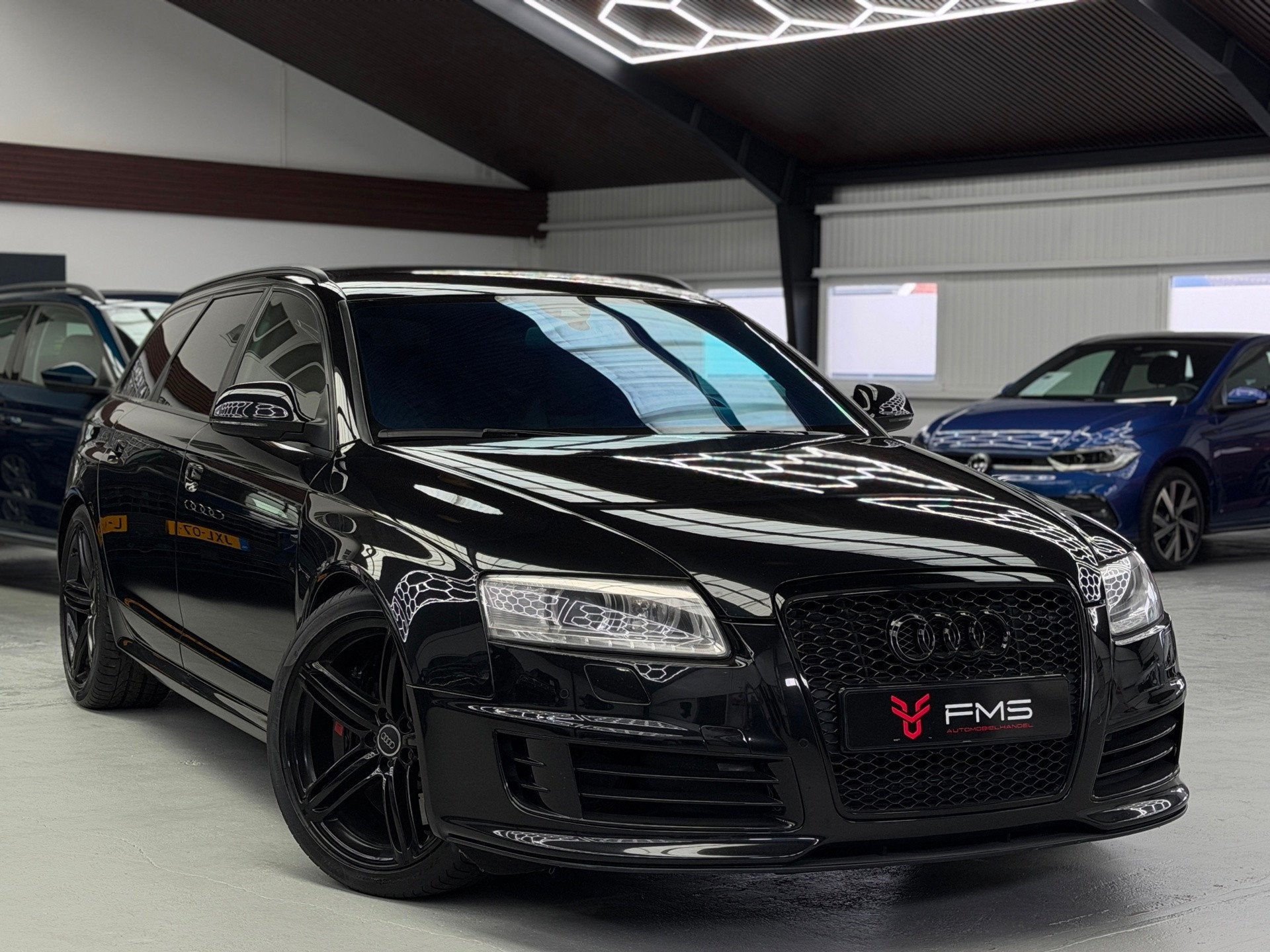 Audi RS6 Avant 5.0 TFSI V10 Black Edition, Auto's, Audi, Automaat, Zwart, Vierwielaandrijving, Geïmporteerd