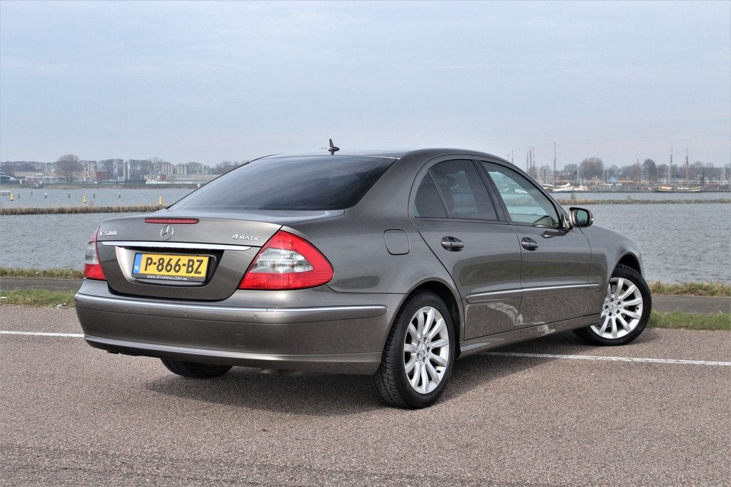 Mercedes-Benz E-Klasse E 500 Elegance 4-Matic (bj 2006), Automaat, 1780 kg, Gebruikt, Leder