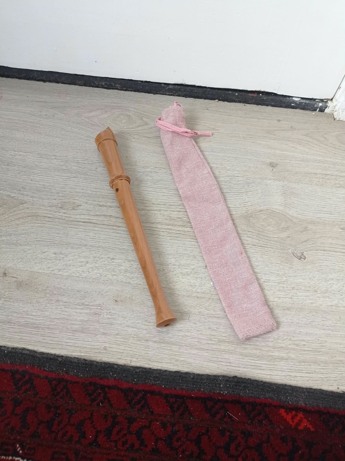 A.U.R.A. Houten Sopraan Blokfluit - Made in Holland, Muziek en Instrumenten, Ophalen of Verzenden, Gebruikt, Sopraan of Sopranino