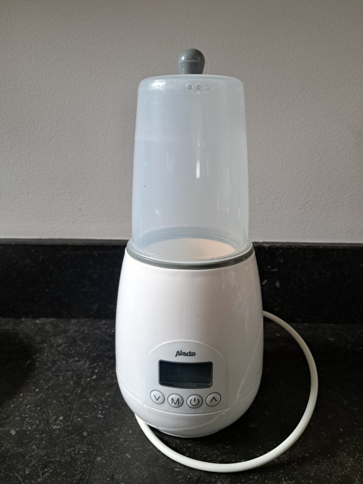 alecto flessenwarmer, Ophalen of Verzenden, Gebruikt, Flessen- of potjesverwarmer, Alecto