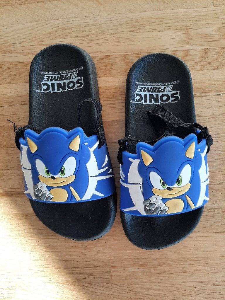 Sandalen/Badschoenen Maat 24 Sonic The Hedgehog, Jongen of Meisje, Overige typen, Ophalen of Verzenden, Zo goed als nieuw